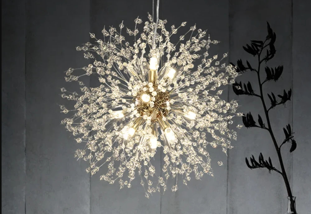 glass globe chandelier