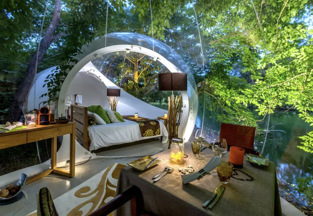 bubble tent house dome outdoor clear