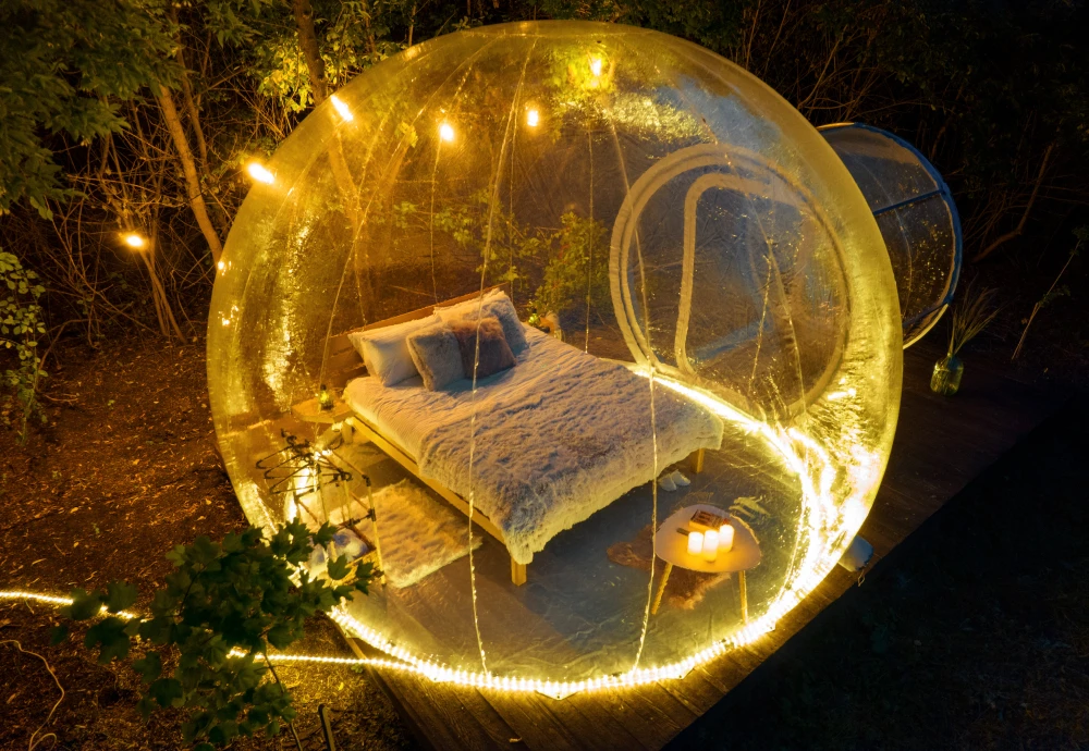 tunnel inflatable bubble camping tent