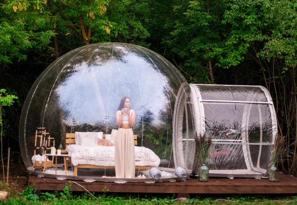 bubble tent house dome outdoor clear