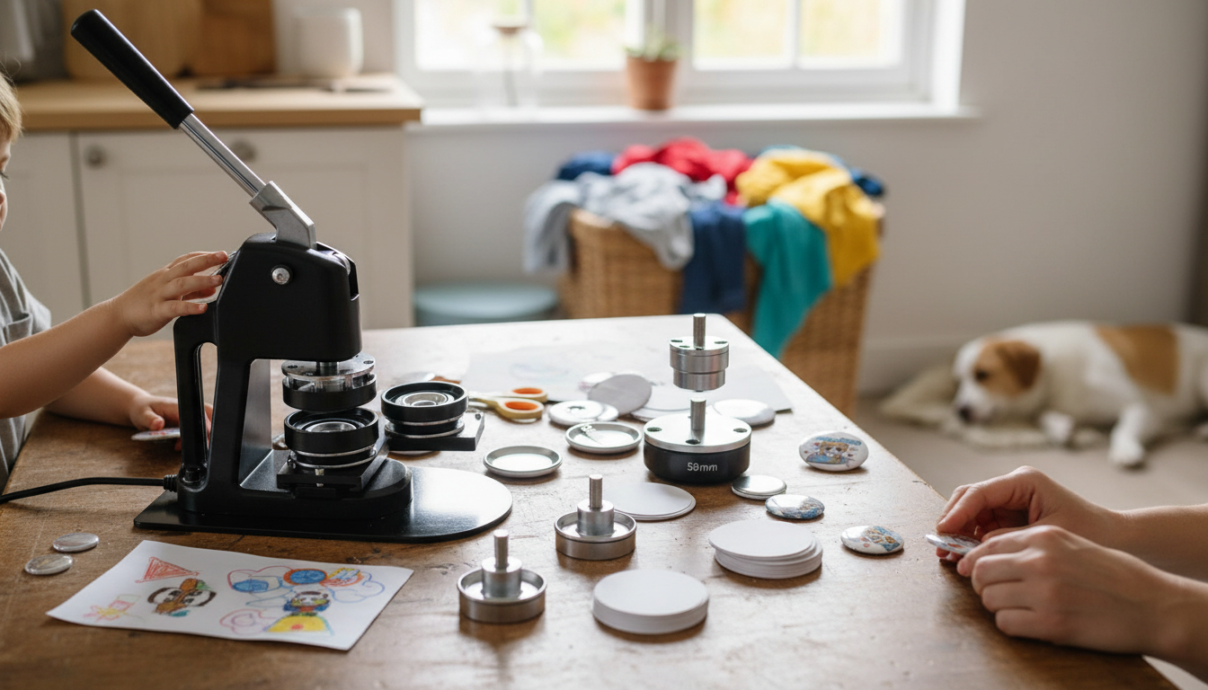 Button Maker Size Options: Dies, Compatibility & Tips