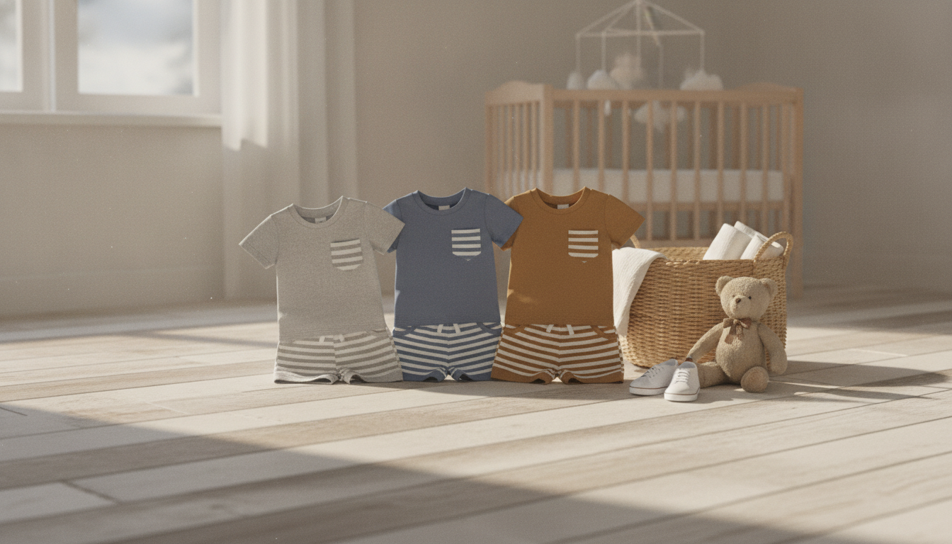 Baby Boy Summer Outfit Set: Cool, Easy Warm-Day Fits