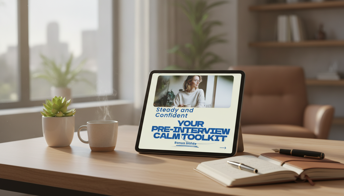 Calm Interview Nerves: A Quick Routine for Confident Answers