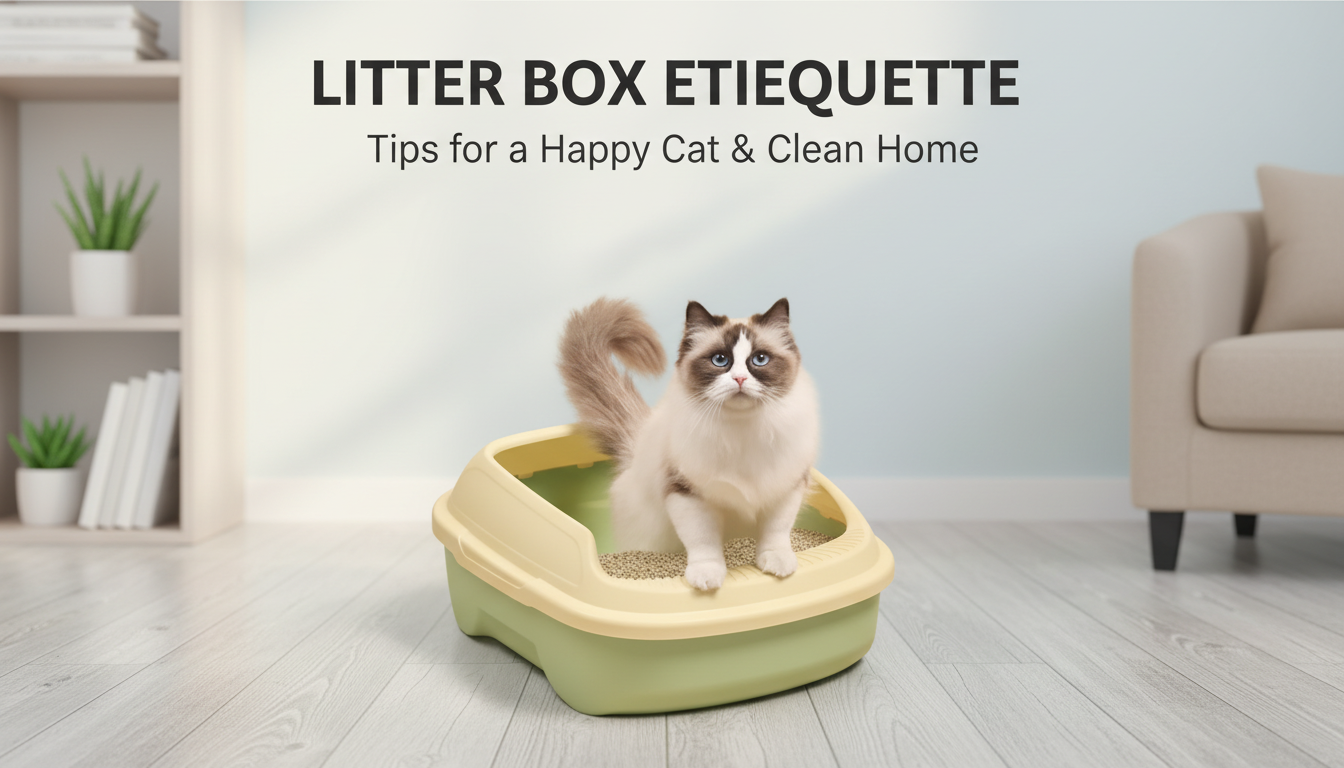 Plastic Semi-Enclosed Cat Litter Box: Less Scatter, Easy Clean
