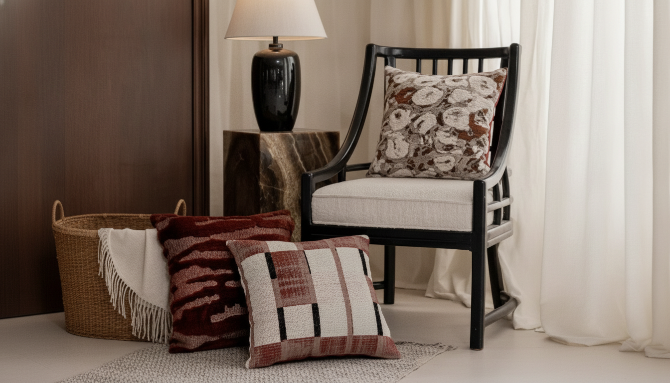 Plush Jacquard Geometric Pillow Cover 18x18 Guide