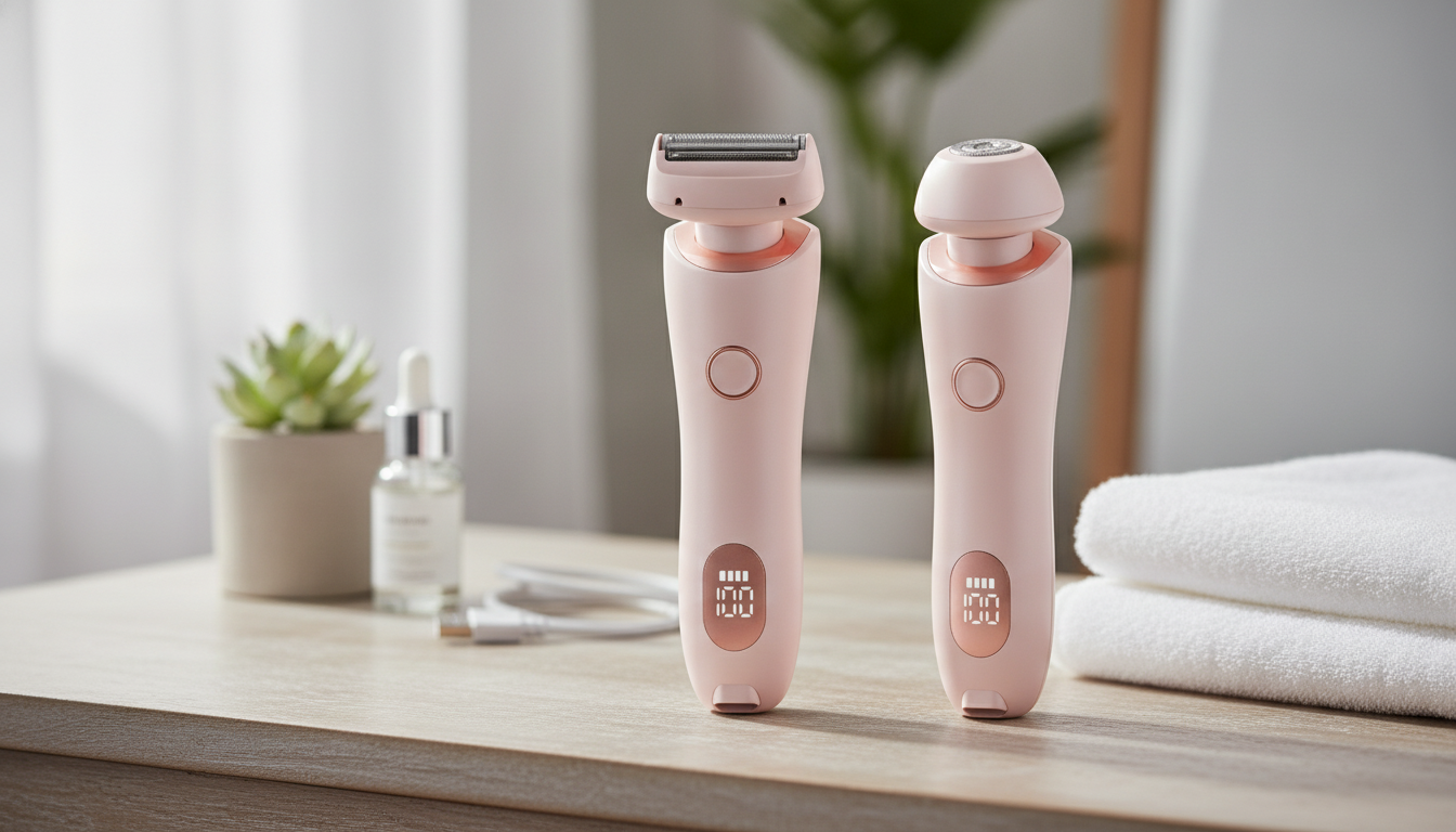 USB Rechargeable Painless Hair Remover for Quick Touch-Ups