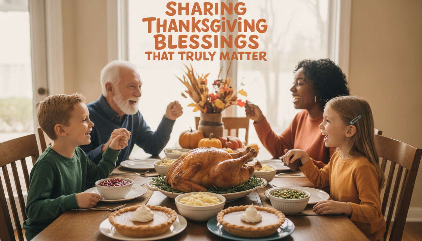 Thanksgiving Blessings That Matter: Prompts & Checklist