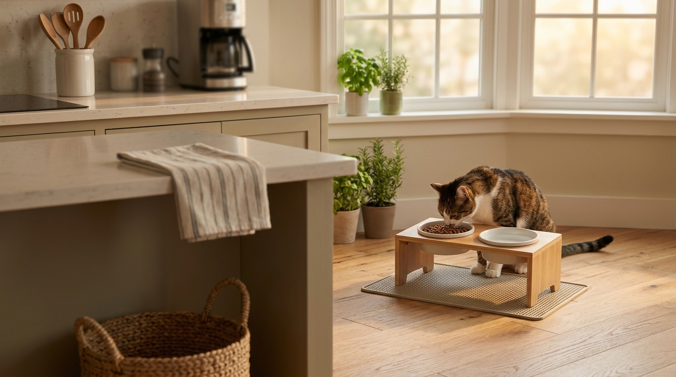 Do Vets Recommend Elevated Bowls for Cats?