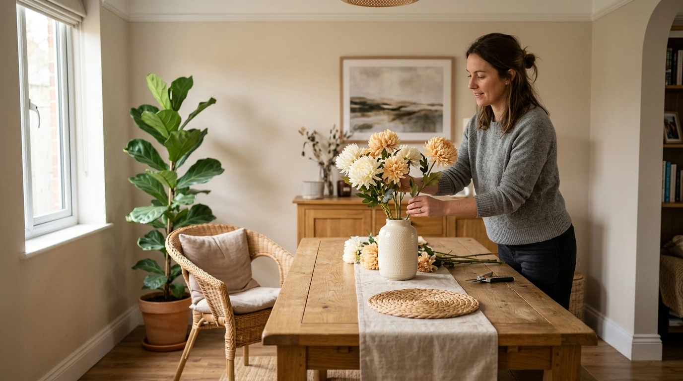Artificial Chrysanthemum Flowers: Uses and Care