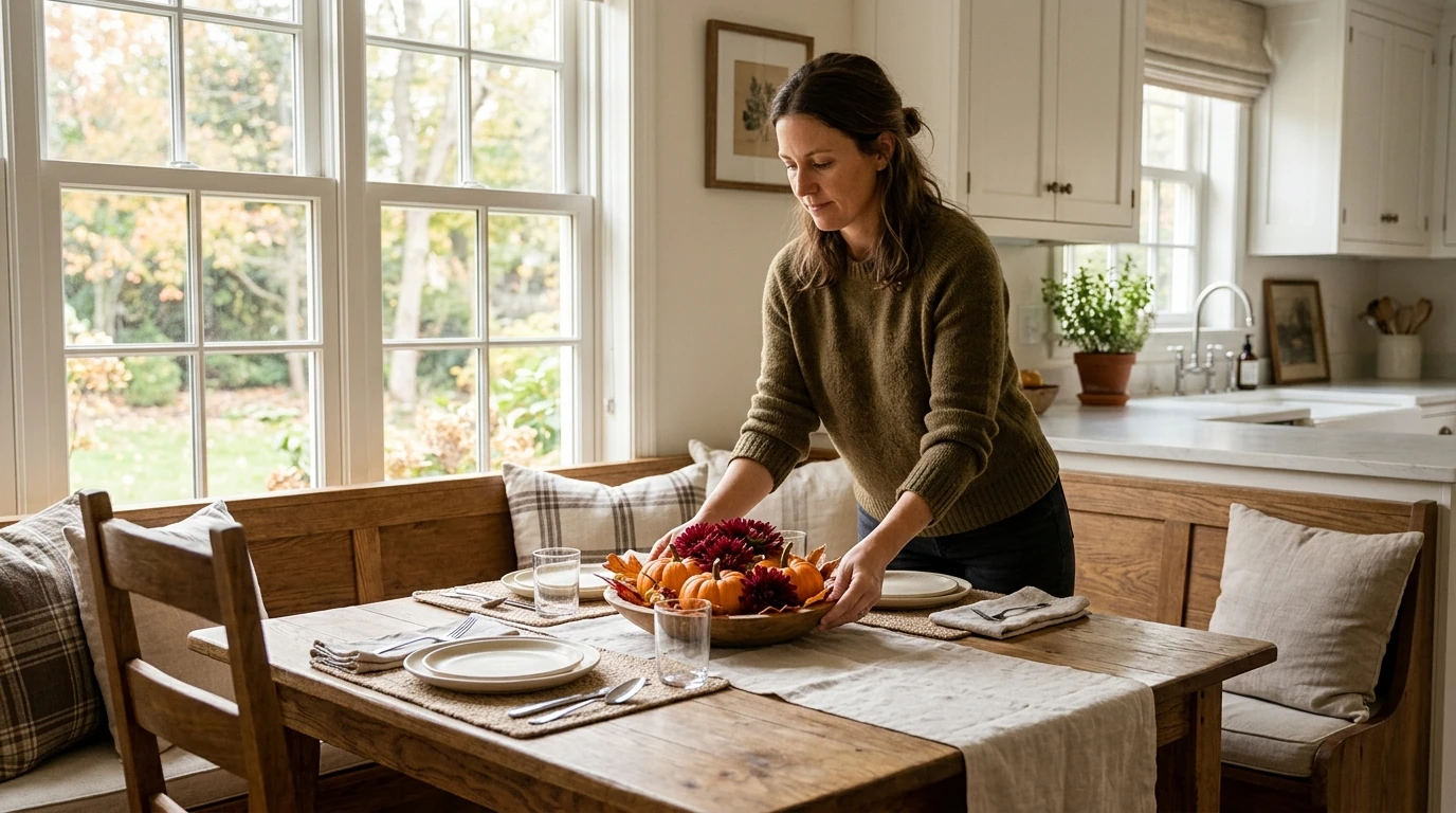 Fall Centerpiece Ideas for a Dining Table